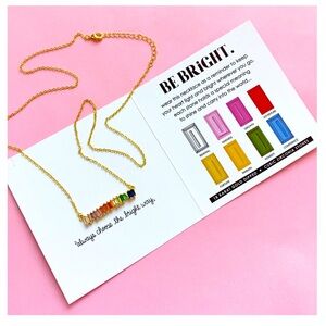 NWT Be Bright Bar Necklace